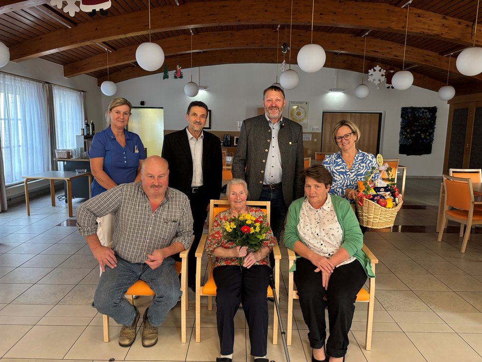 Menschen gratulieren