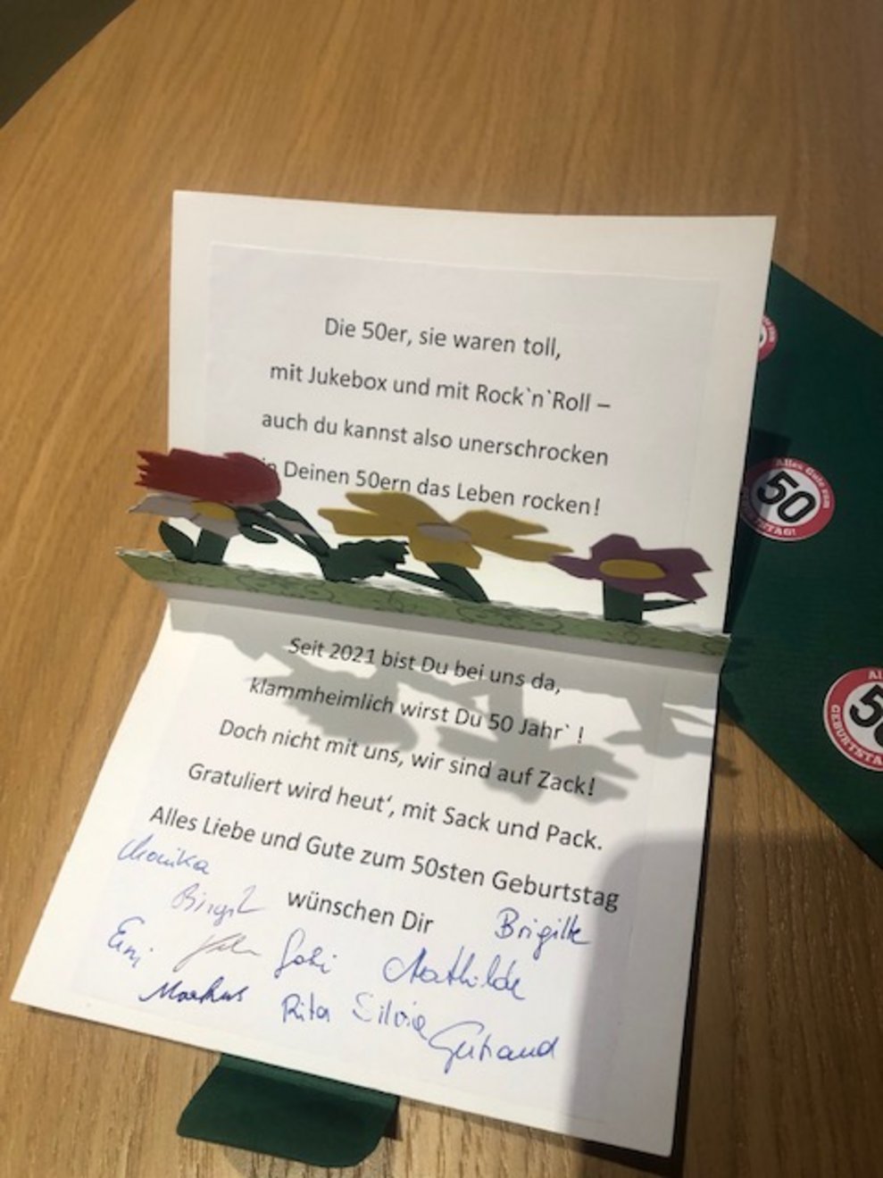 Eine Geburtstagskarte